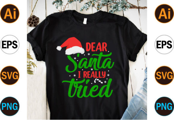 Christmas Funny Typography SVG T Shirt: A Graphics Gem for Print Templates