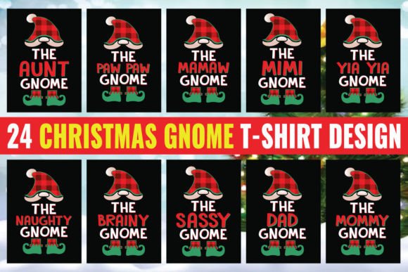 Christmas Gnome T-Shirt Design Bundle Review