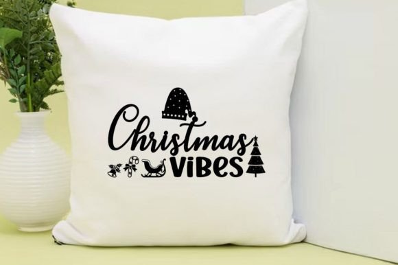 Christmas Vibes, SVG: A Versatile Graphic for T-Shirt Designs and More