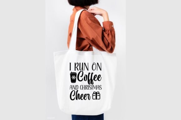 Coffee and Christmas Cheer: A Festive T-Shirt Design for Local Brands