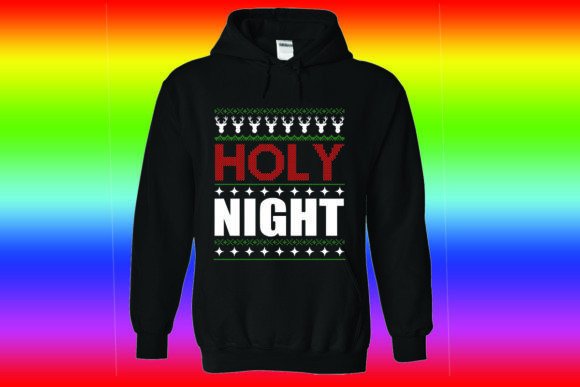 HOLY NIGHT: A Festive Addition to Your T-Shirt Designs and Graphics