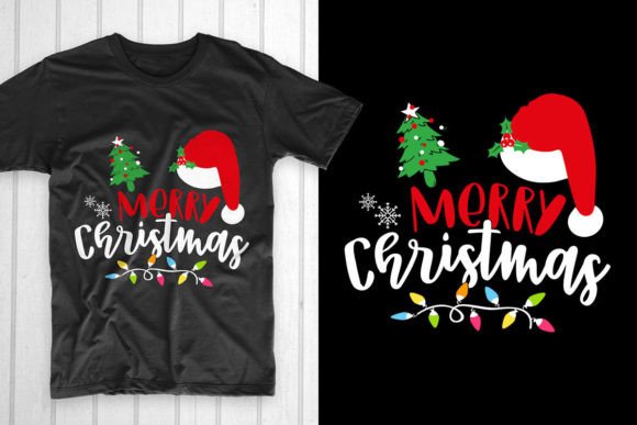 Merry Christmas 2022: A Festive T-Shirt and Graphics Design
