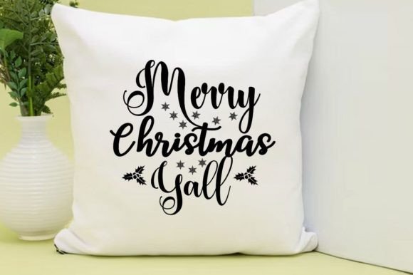 MERRY CHRISTMAS YALL, SVG: A Festive Addition to T-Shirt Designs and Graphics
