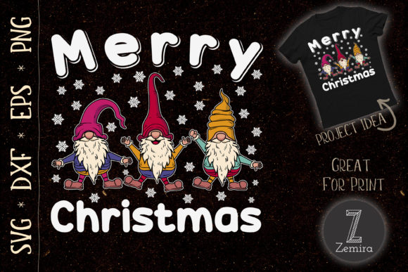 Review: Merry Christmas Light Gnome Pajamas SVG for T-Shirt Designs